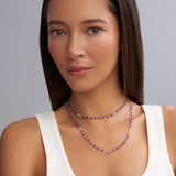 Lagos - Caviar Icon Long Amethyst Beaded Necklace