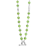 Lagos - Caviar Icon Long Peridot Beaded Necklace