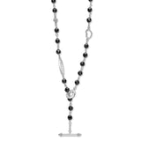 Lagos - Caviar Icon Black Ceramic Beaded Necklace