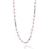 Lagos - Caviar Icon Pink Ceramic Beaded Necklace