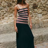 Faithfull - Doris Maxi Dress Cila Stripe Navy