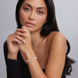 Lagos - Caviar Icon Pearl Gold Station Bead Bracelet