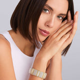 Lagos - Caviar Lux Three Station Diamond Caviar Bracelet | 23mm