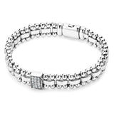 Lagos - Caviar Spark Single Station Diamond Link Bracelet