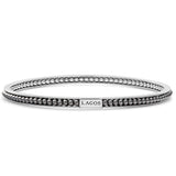 Lagos - Caviar Icon Hematite Bangle