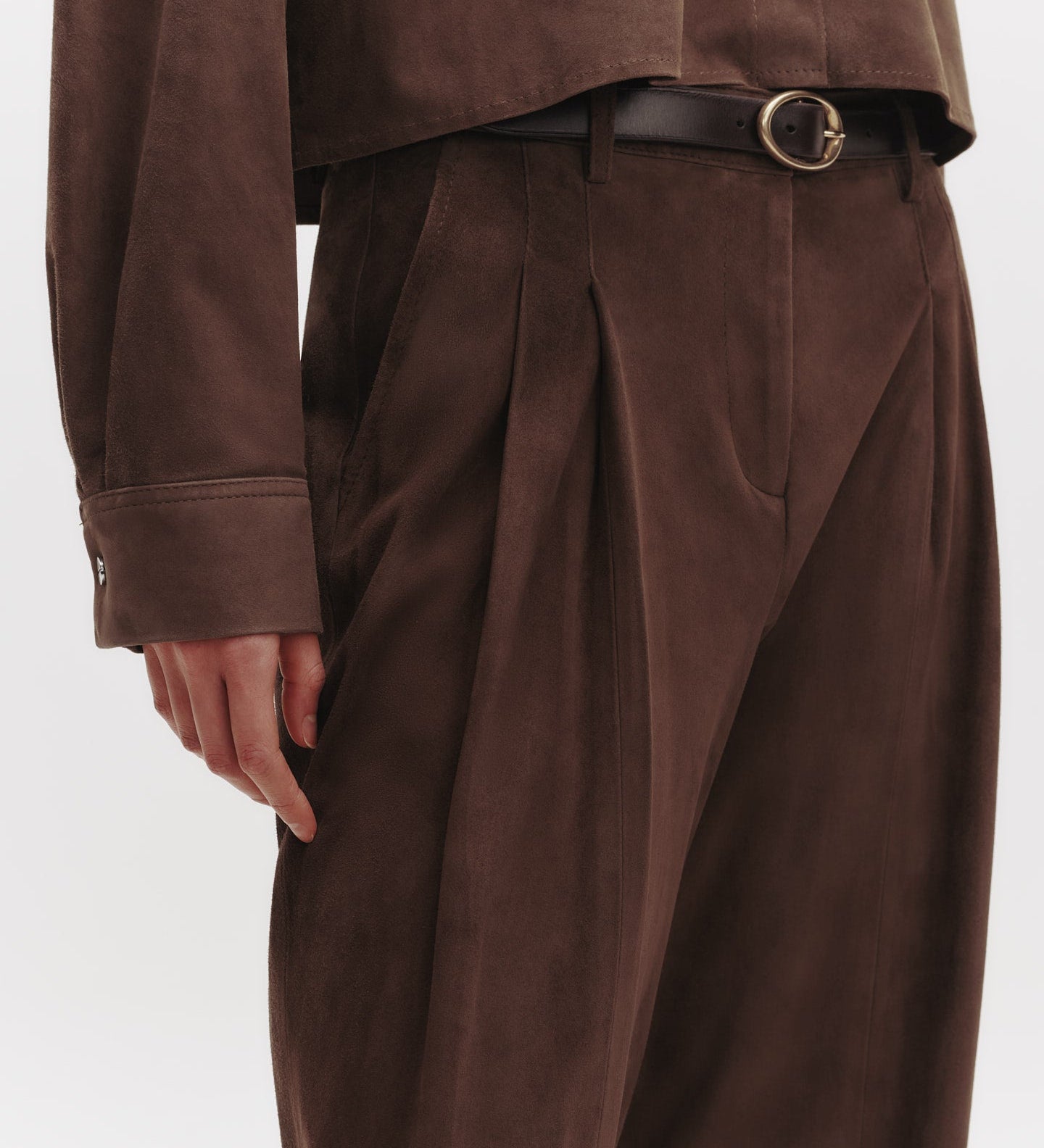 TWP - Sulli Pant in Paper Suede