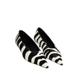 Tôteme - Sharp Pony Hair Kitten Pumps
