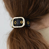 Jennifer Behr - Leather Buckle Pony Wrap