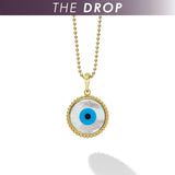Lagos - Rare Wonders The Drop 18K Gold Mother Of Pearl Evil Eye Pendant Necklace