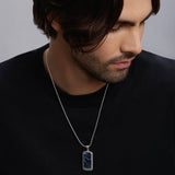 Lagos - Anthem Pietersite Tag Amulet Necklace