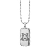 Lagos - Anthem Black Agate Tag Amulet Necklace