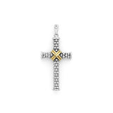 Lagos - Anthem Large Two-Tone Cross Amulet