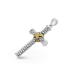 Lagos - Anthem Large Two-Tone Cross Amulet