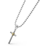 Lagos - Anthem Two-Tone Cross Amulet Necklace