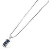 Lagos - Anthem Small Pietersite Tag Amulet Necklace