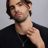 Lagos - Anthem Small Pietersite Tag Amulet Necklace