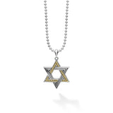 Lagos - Anthem Two-Tone Star of David Amulet Necklace