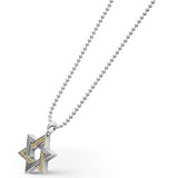 Lagos - Anthem Two-Tone Star of David Amulet Necklace