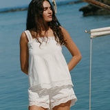 Faithfull - Cristina Short Mila Lace Ivory