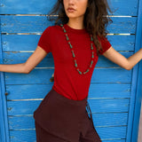 Faithfull - Leandra T - Shirt Red Ochre
