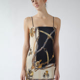 Conner Ives - The Pleated Scarf Mini Dress