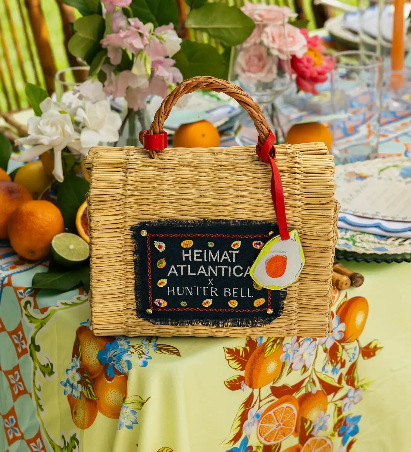 Hunter Bell - x Heimat Atlantica Medium Basket Bag