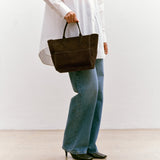 Metier - Incognito Crossbody Suede Chocolate