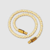 Metier - Corded Strap Pollen and White Sand