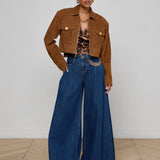 L'AGENCE - Micah Oversized Suede Jacket