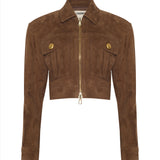 L'AGENCE - Micah Oversized Suede Jacket