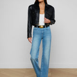 L'AGENCE - Micah Oversized Leather Jacket