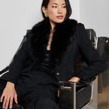 L'AGENCE - Kaisley Faux Fur Collar Blazer