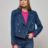L'AGENCE - Maddox Denim Trench Coat