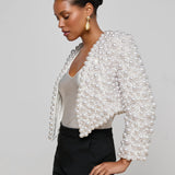 L'AGENCE - Belle Oversized Pearl Jacket