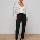 L'AGENCE - Belle Oversized Pearl Jacket