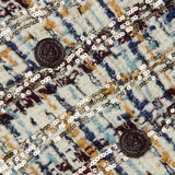 L'AGENCE - Kasey Sequined Tweed Jacket