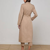 L'AGENCE - Zavia Denim Trench Coat