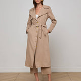 L'AGENCE - Zavia Denim Trench Coat