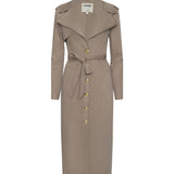 L'AGENCE - Zavia Denim Trench Coat