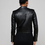 L'AGENCE - Blakely Leather Biker Jacket