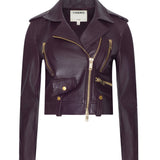 L'AGENCE - Blakely Leather Biker Jacket