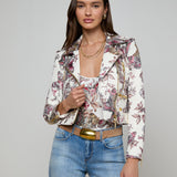 L'AGENCE - Blakely Leather Biker Jacket
