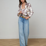 L'AGENCE - Blakely Leather Biker Jacket
