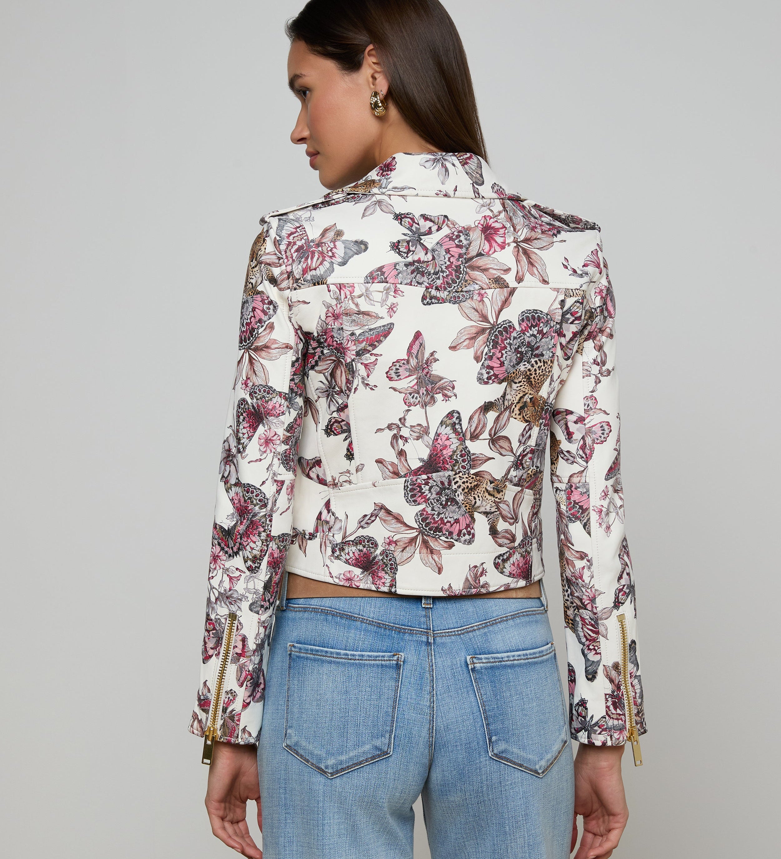 L'AGENCE - Blakely Leather Biker Jacket