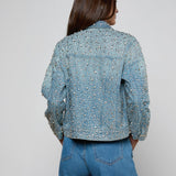 L'AGENCE - Vangie Embellished Jean Jacket