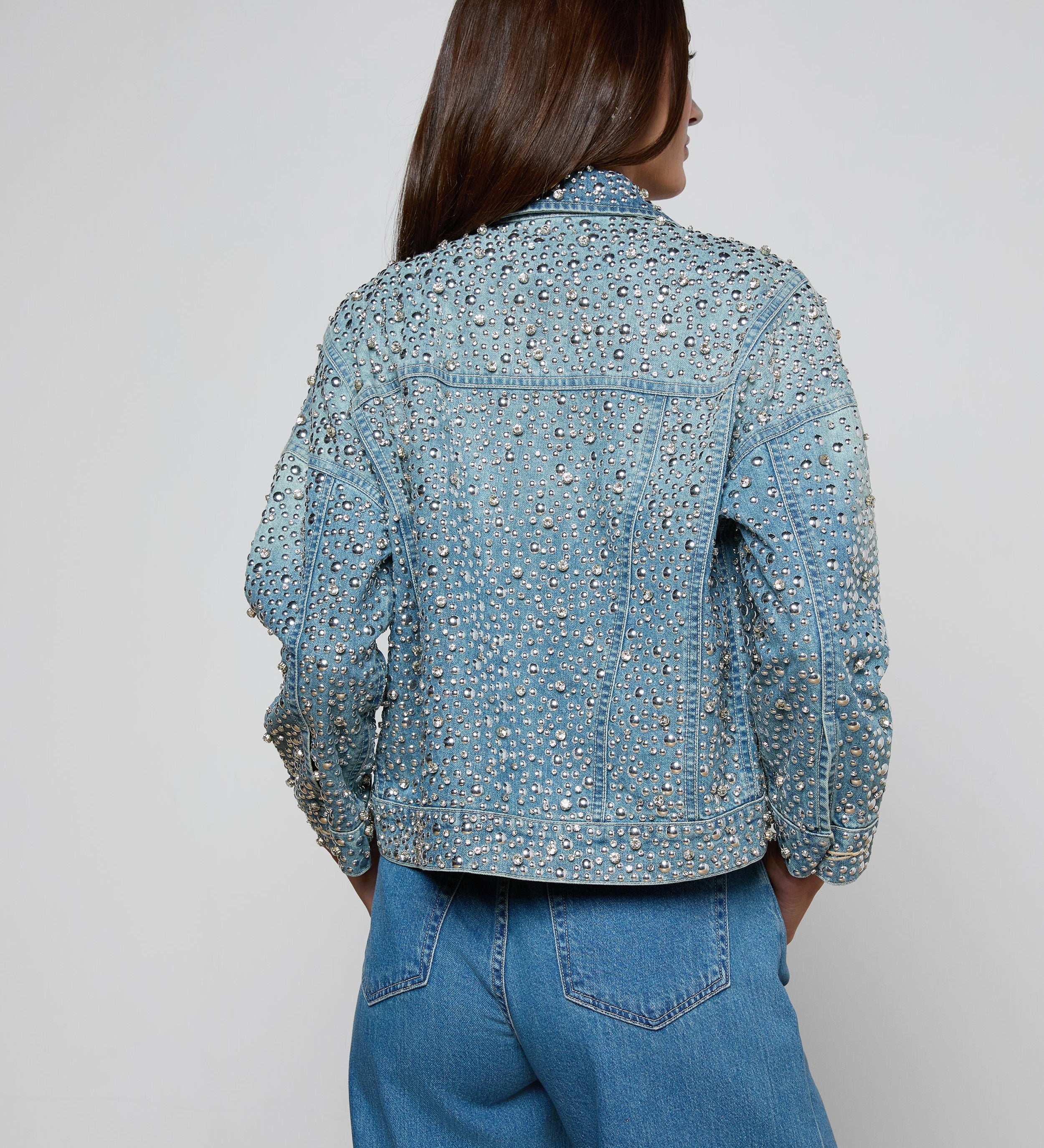 L'AGENCE - Vangie Embellished Jean Jacket