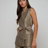 L'AGENCE - Harper Linen - Blend Vest