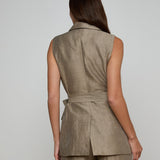L'AGENCE - Harper Linen - Blend Vest