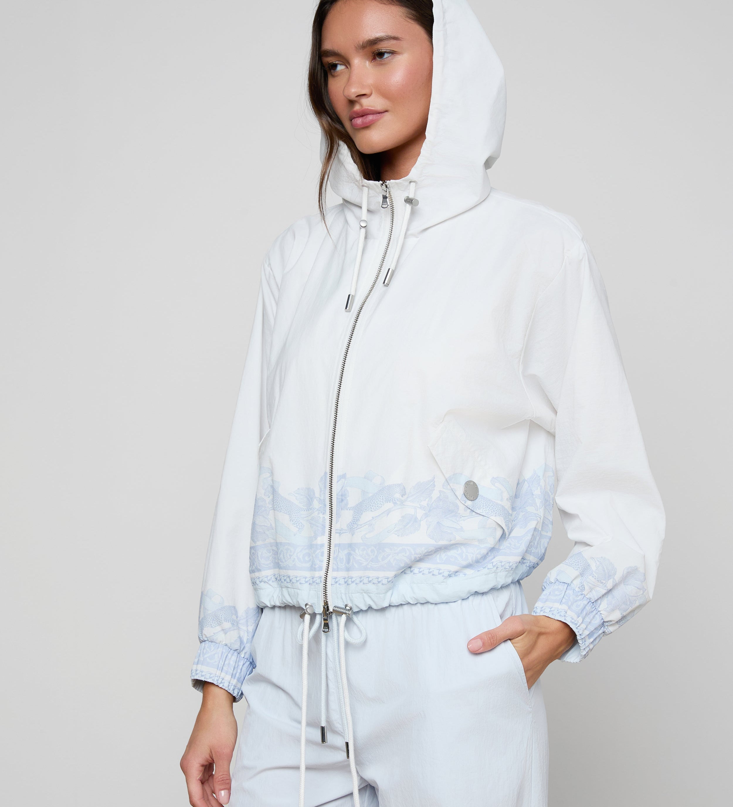 L'AGENCE - Miro Hooded Windbreaker
