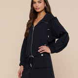 L'AGENCE - Miro Hooded Windbreaker